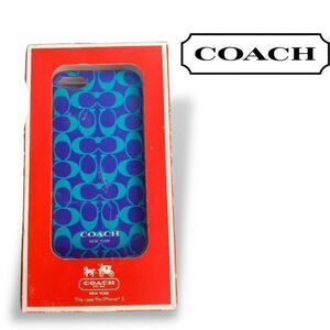 Coach Logo iPhone 5 Hard Case New